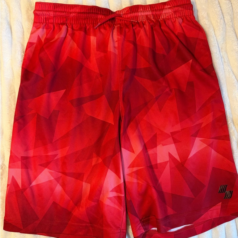 The Children's Place Red Geometric Kids Shorts